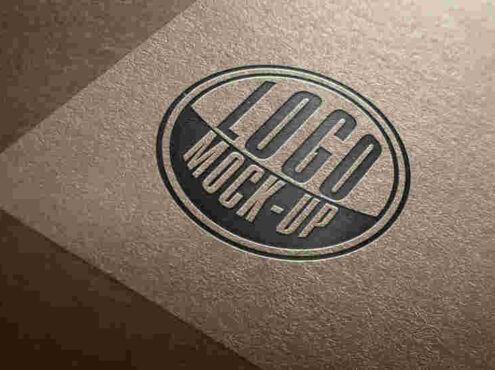 圓形logo樣機(jī)素材