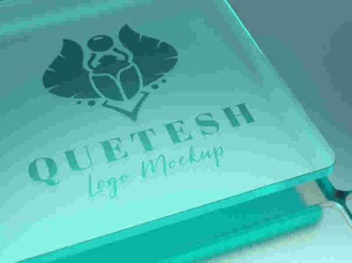 質(zhì)感ps樣機(jī)場(chǎng)景素材，用于logo設(shè)計(jì)展示的psd智能樣機(jī)