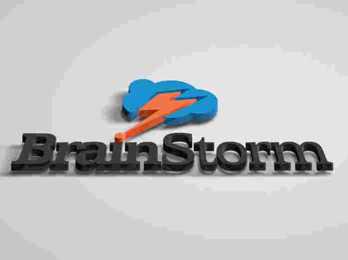 立體效果很棒的logo樣機(jī)ps素材