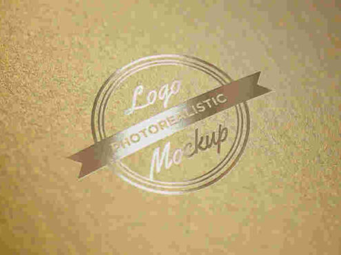 金色背景的logo設(shè)計素材