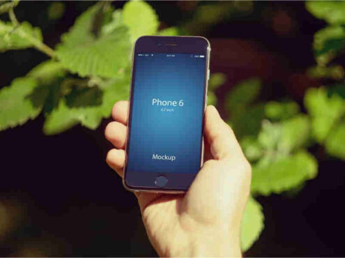適合展示APP產(chǎn)品的蘋果手機(jī)樣機(jī)模版，免費(fèi)的手機(jī)ps樣機(jī)下載