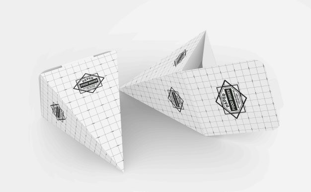 錐形食品包裝盒ps貼圖素材